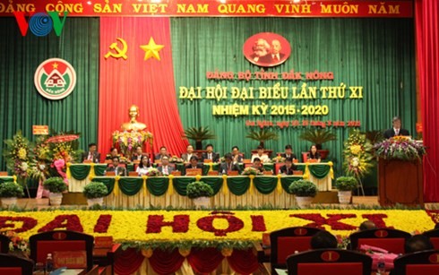 越南共产党领导人出席各省市党代会