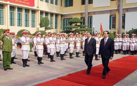 中国国家安全部部长耿惠昌访问越南