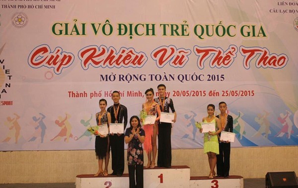 2015年越南体育舞蹈全国锦标赛拉开帷幕