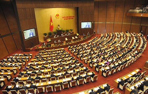 越南国会代表讨论越共十二大文件草案
