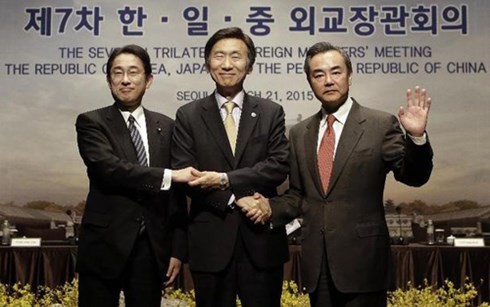 中日韩为中断了3年的三国领导人会议做准备