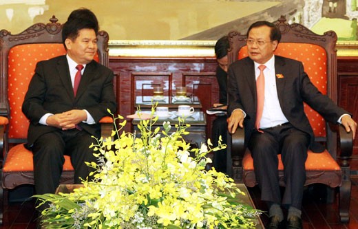 加强河内与中国云南省的合作关系