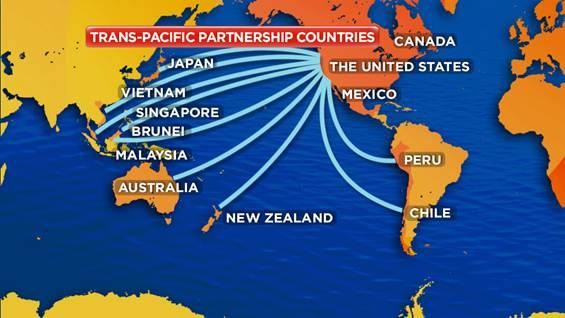 美国和日本拒绝就《跨太平洋伙伴关系协定》再行磋商的可能