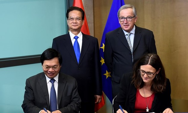 越南与欧盟正式结束越欧自贸协定谈判