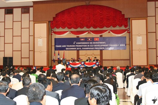 第九次越老柬投资与旅游促进会在老挝开幕