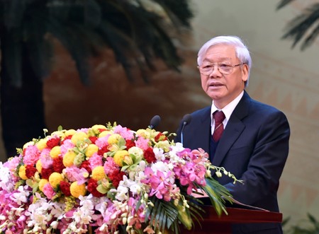 越南共产党第十一届中央委员会第十三次全体会议开幕