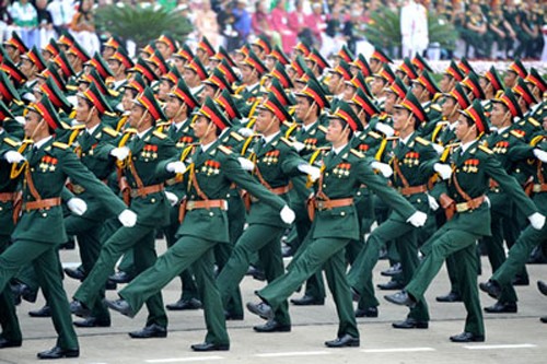越南人民军建军71周年纪念活动在俄罗斯举行