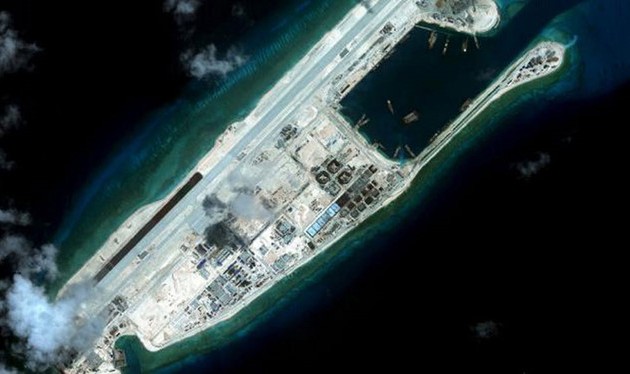 国际社会反对中国在长沙群岛非法建设的机场进行试飞