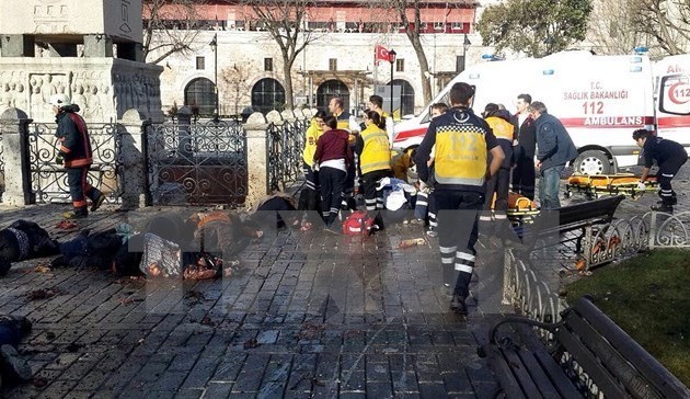 土耳其因伊斯坦布尔遭爆炸袭击连续炮击“伊斯兰国”