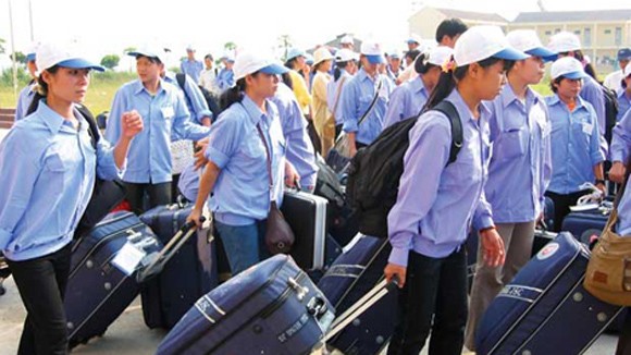 2016年越南继续向各国输出10万多劳动者