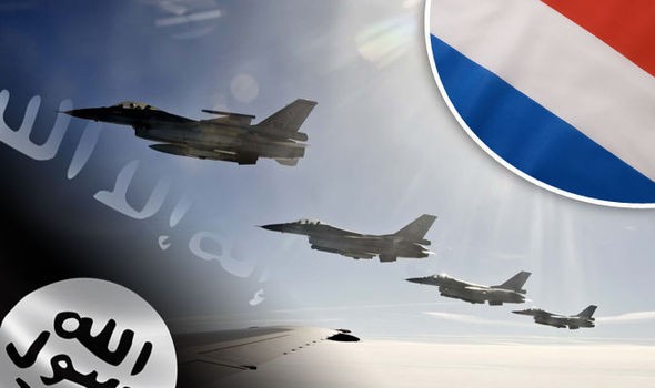 荷兰首次空袭叙利亚境内自称“伊斯兰国”极端组织目标