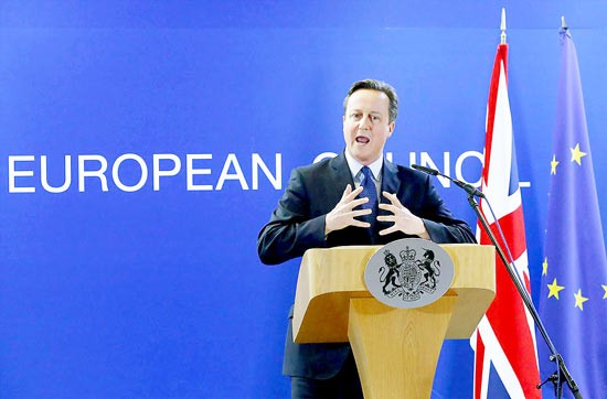 欧盟峰会第一天  英国与欧盟未能取得任何结果 