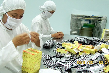将制药业发展成为越南尖端产业