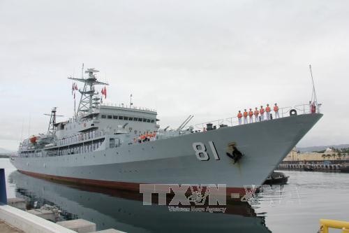 美国和菲律宾指控中国在东海使用军舰威胁渔船