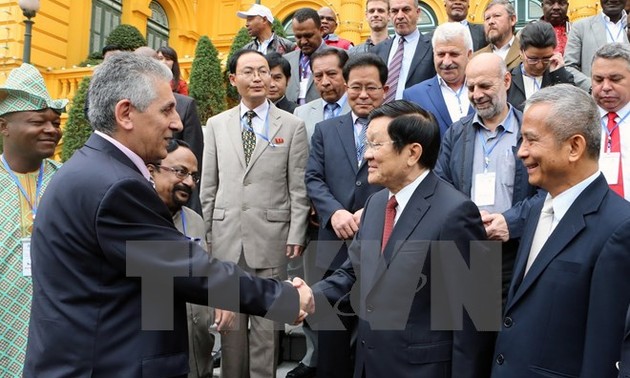 世界工会联合会主席理事会支持越南维护在东海的主权