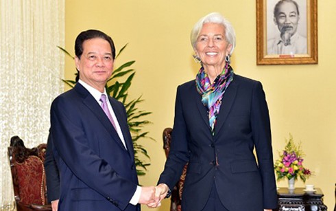 IMF希望与越南建立深广合作并向越南实施发展目标给予援助与合作
