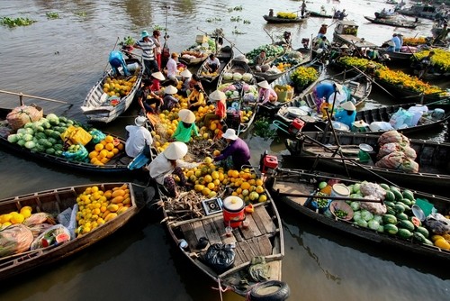 越南芹苴市丐冷水上市场被列入国家级非物质文化遗产名录