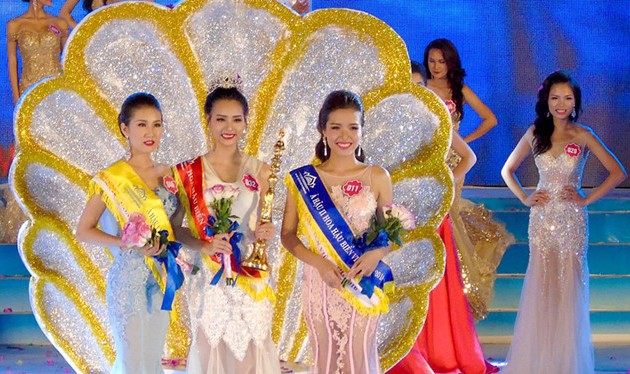 范垂庄成为2016年越南海洋小姐
