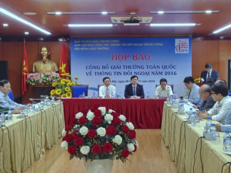 2016年越南全国对外新闻奖新设对外宣传书籍项目