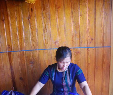 戈豪族土锦布传统纺织业