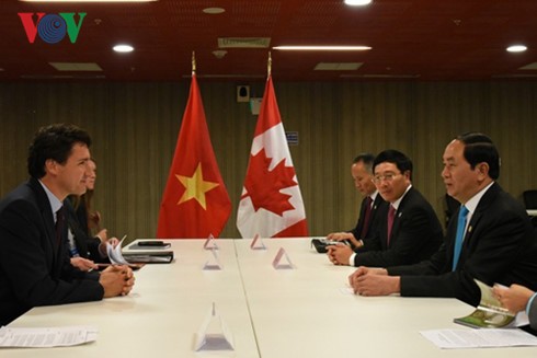陈大光会见加拿大、澳大利亚等亚太经合组织成员体领导人