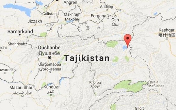 中国新疆发生强烈地震