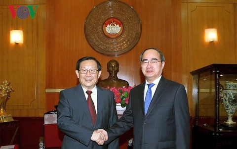 推动越南祖国阵线与中国政协的合作关系发展