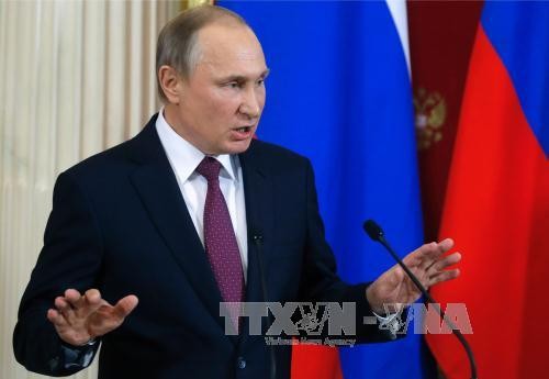 俄总统普京驳斥俄方收集特朗普黑材料的说法