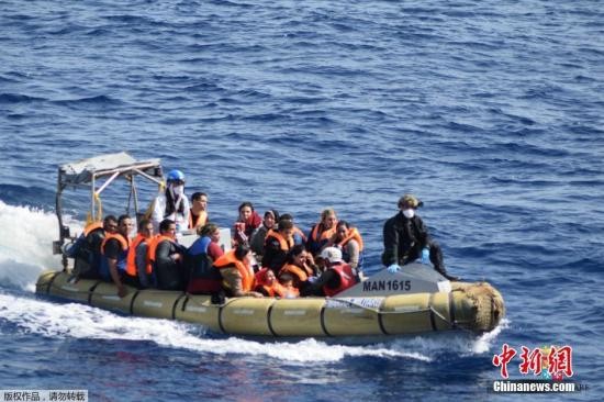 数百名移民在利比亚外海被拦截