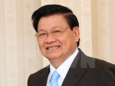 老挝总理通伦来越共同主持越老政府间合作委员会第39次会议