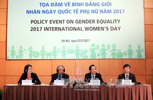 越南良好实现性别平等各项目标