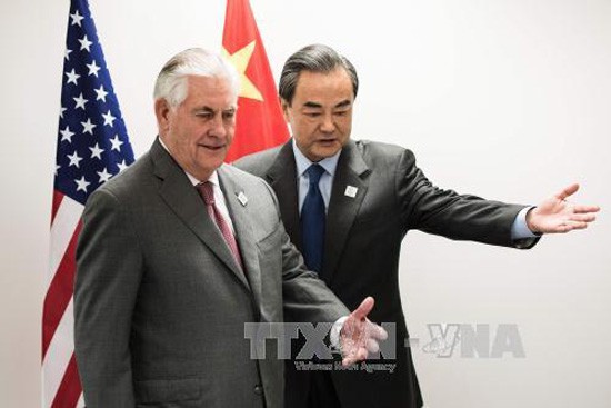 中美商讨两国元首会晤事宜