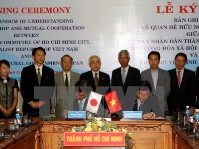 越南与日本推动在多个领域的深广合作