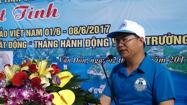 广宁省响应越南海洋岛屿周活动