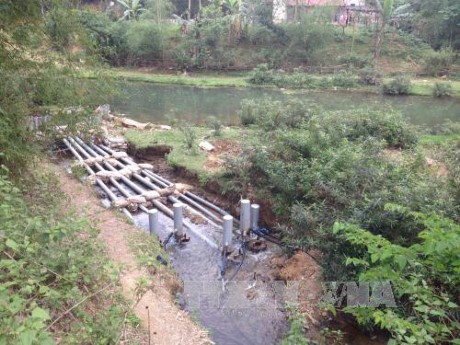 清化省鸿德大学成功制造水能水泵