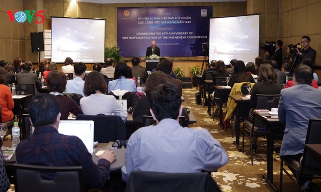 越南推动实施有关国际人道法的日内瓦公约