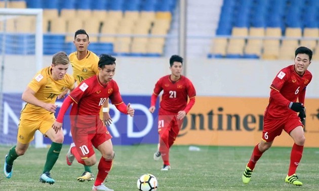 2018年U23亚锦赛D组：越南队1比0战胜澳大利亚队