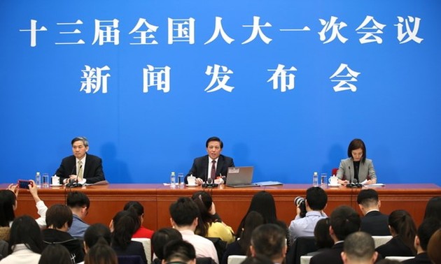 中国为第十三届全国人民代表大会第一次会议做好准备