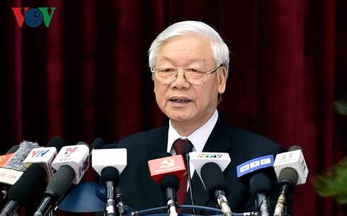 越南共产党第十二届中央委员会第七次会议闭幕