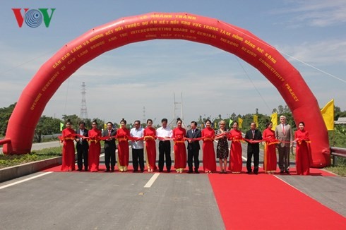 越南交通运输部举行高岭桥落成典礼