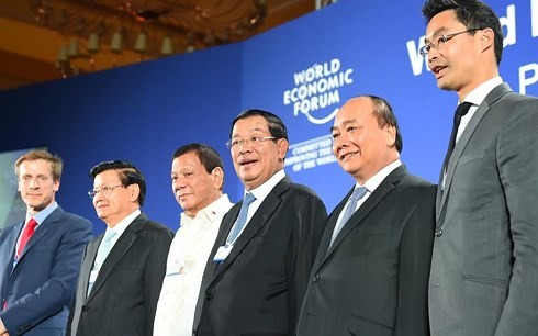 出席越南举办的世界经济论坛东盟峰会的国家元首创历届之最