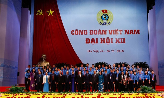 越南工会第12次全国代表大会取得圆满成功