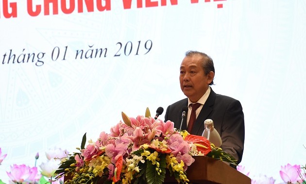 越南政府副总理张和平 ：公证人要成为可信赖的“守门人”