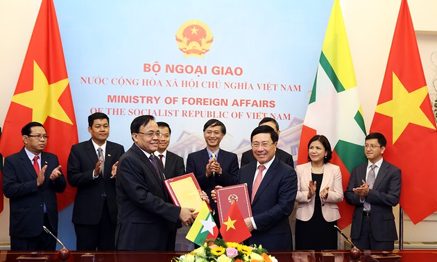 越南-缅甸力争把双边贸易额提升至10亿美元