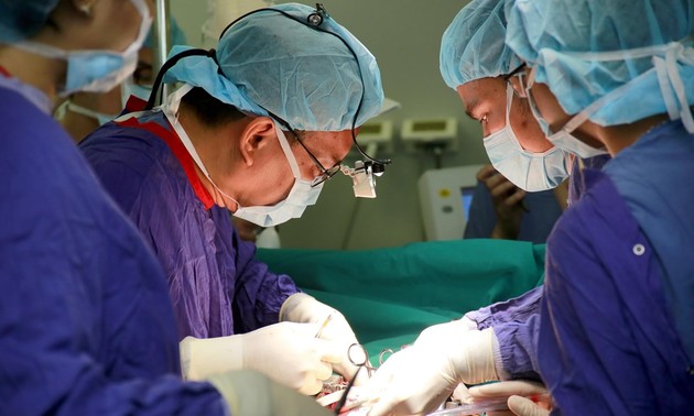 面向对接区域内大型器官移植手术中心