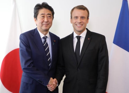 日法两国同意加强双边关系  推动贸易自由化