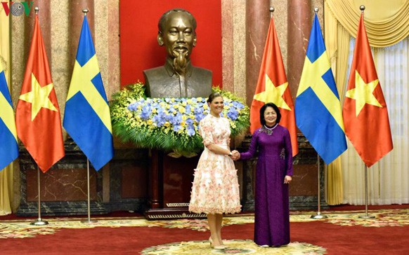 瑞典女王储对越南进行正式访问