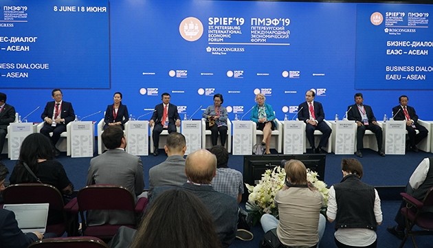 SPIEF-2019:越南在EAEU-ASEAN经营对话会上受到好评