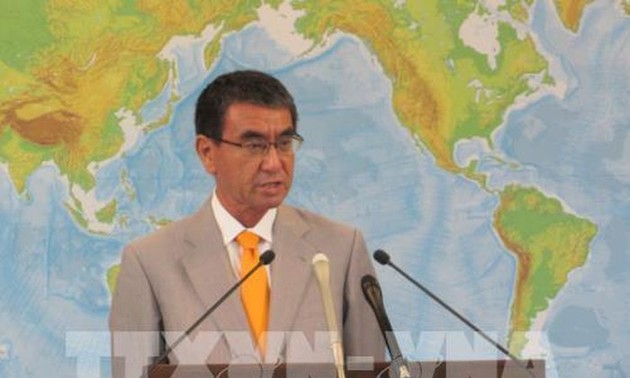 日本外务大臣强调维持东海“法律至上”的必要性