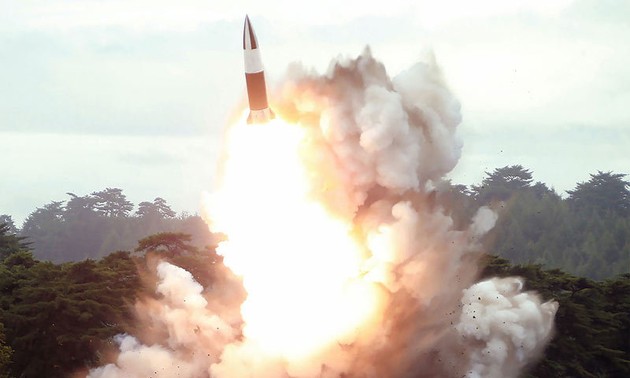 日本认为朝鲜正在发展低弹道火箭弹